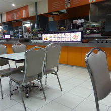 9時頃は空いてた