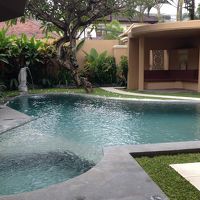 ヴィラのプールがこの大きさ！