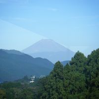 展望室から見た富士山