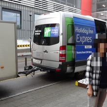 ホテルから空港へ