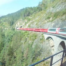 ランドヴァッサー橋です。