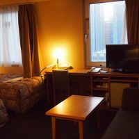 ツインルームの予約でしたがトリプルルーム的な広いお部屋でした
