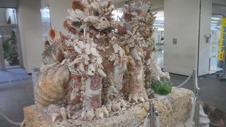 宮古島空港のシーサー