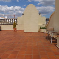 バルコニー：出入り口から