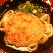 地海老天うどん～実質的には海老入りかき揚げうどん～