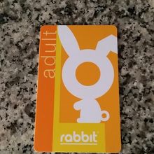 ICカード。普通のクレジットカードと同じ大きさ