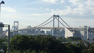 東京湾にかかる巨大な橋