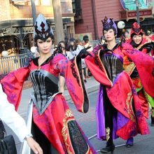 ヴィランズの手下役のダンサーさん 