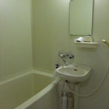 部屋にある、お風呂とトイレはセパレートです。