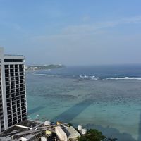 部屋のベランダからの眺望