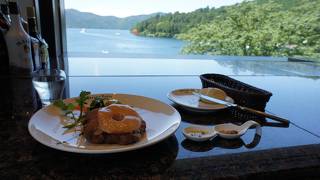 芦ノ湖一望のレストラン