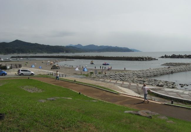 海水浴場としては穴場的存在