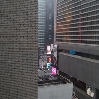 窓からはタイムズスクエアがチラリ♪