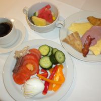 朝食バイキング