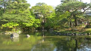八坂神社隣の綺麗な公園