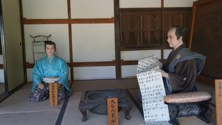 藩の重臣の屋敷だった面影