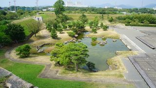 本丸の内部は建物は一切ありませんが