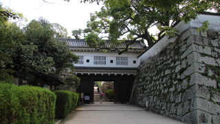 岡山城表書院に入る入口
