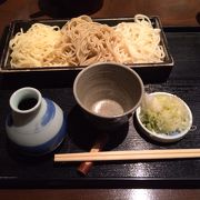 いろんな蕎麦が味わえる