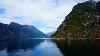 一年中見られるフィヨルド