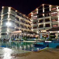 中庭のプールです。