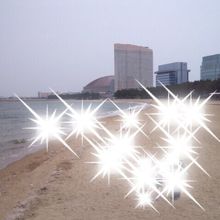 博多湾とヤフオクドームとヒルトン