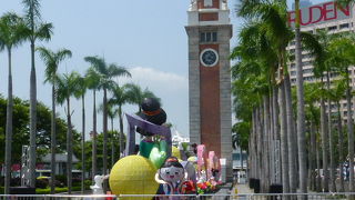 ここに古くは尖沙咀駅がありました！