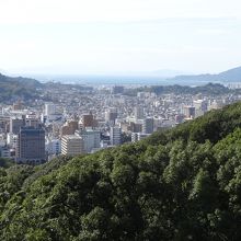 天守からの景色