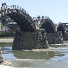 錦帯橋と云えば・・「アーチ」ですね。