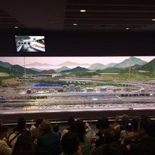 ジオラマも工夫されています。