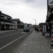 北海道の小江戸的な街並み