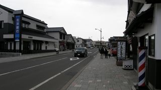 北海道の小江戸的な街並み