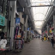 久留米の駅前商店街