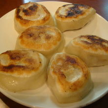 餃子というより饅頭？