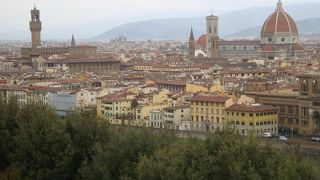 フィレンツェの街を一望できる最高のビュースポット。