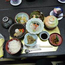 新鮮な料理でした