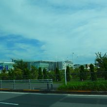 国際線ターミナル方面景色