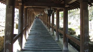 永遠に続くかのような長谷寺の長い登廊