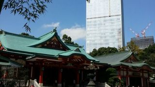 都会のオアシス