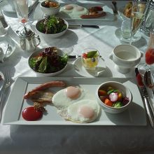 エレガントな朝食