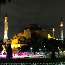 夜の感じです。