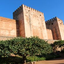 アルカサバ入口付近