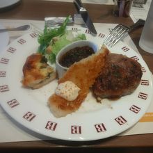 レディーズランチＢ、男性でもオーダーできます