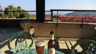アサヒビール大山崎山荘美術館内カフェ
