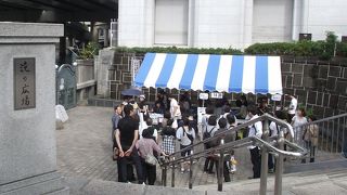 ここは日本橋を側面から観ることが出来るところです