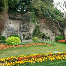 散歩するだけでもきれいなお庭