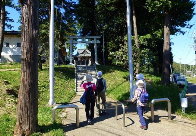 神社名や、出土品から、戦国時代の創建と考えられています