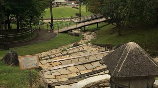 電車から見える公園