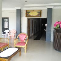 レセプション付近