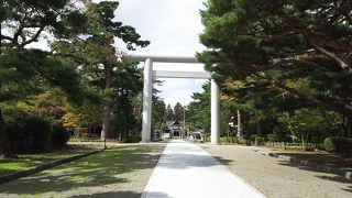 静かに散歩するのに向いている